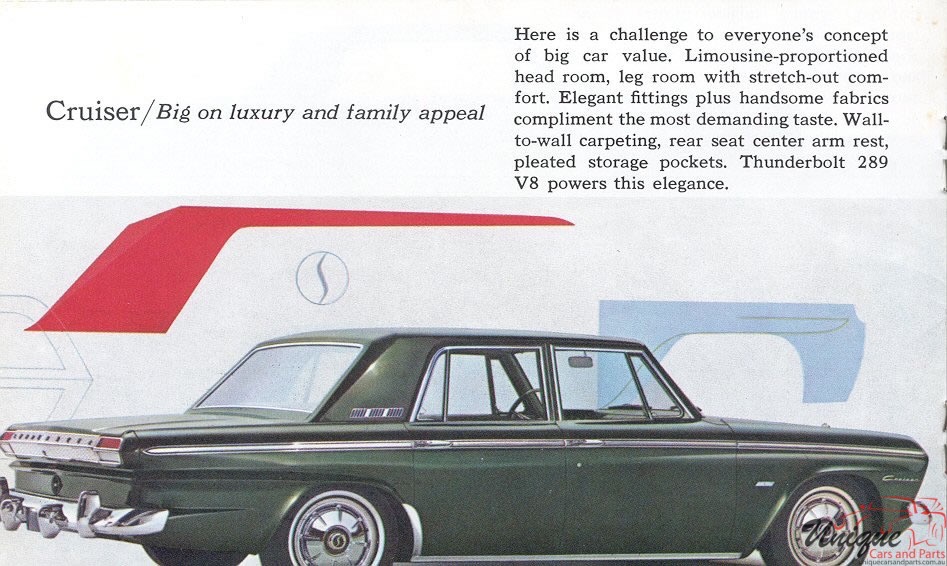 1964 Studebaker Booklet Page 3